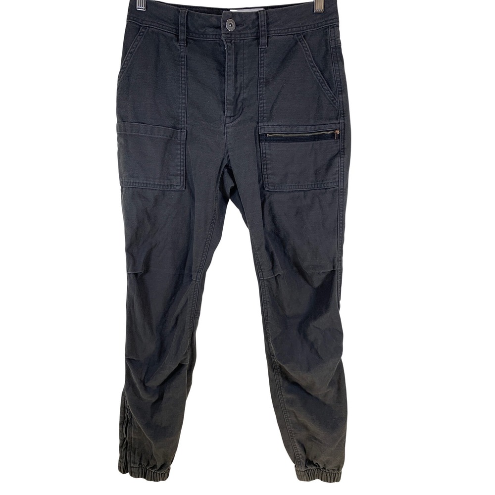 REI Co-op Wallace Lake Utility Pants 4 Grey Cotton Gorpcore Hiking Womens